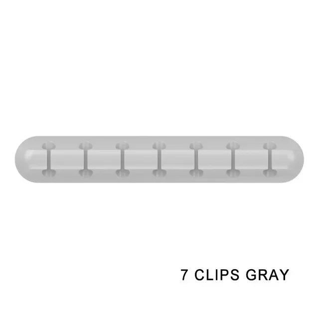 Silicone Cable organizer Management Clips