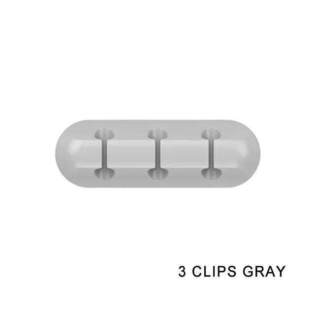 Silicone Cable organizer Management Clips