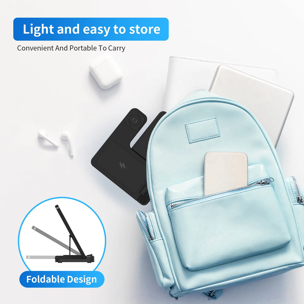 3-in-1 Foldable Wireless Charging Station
