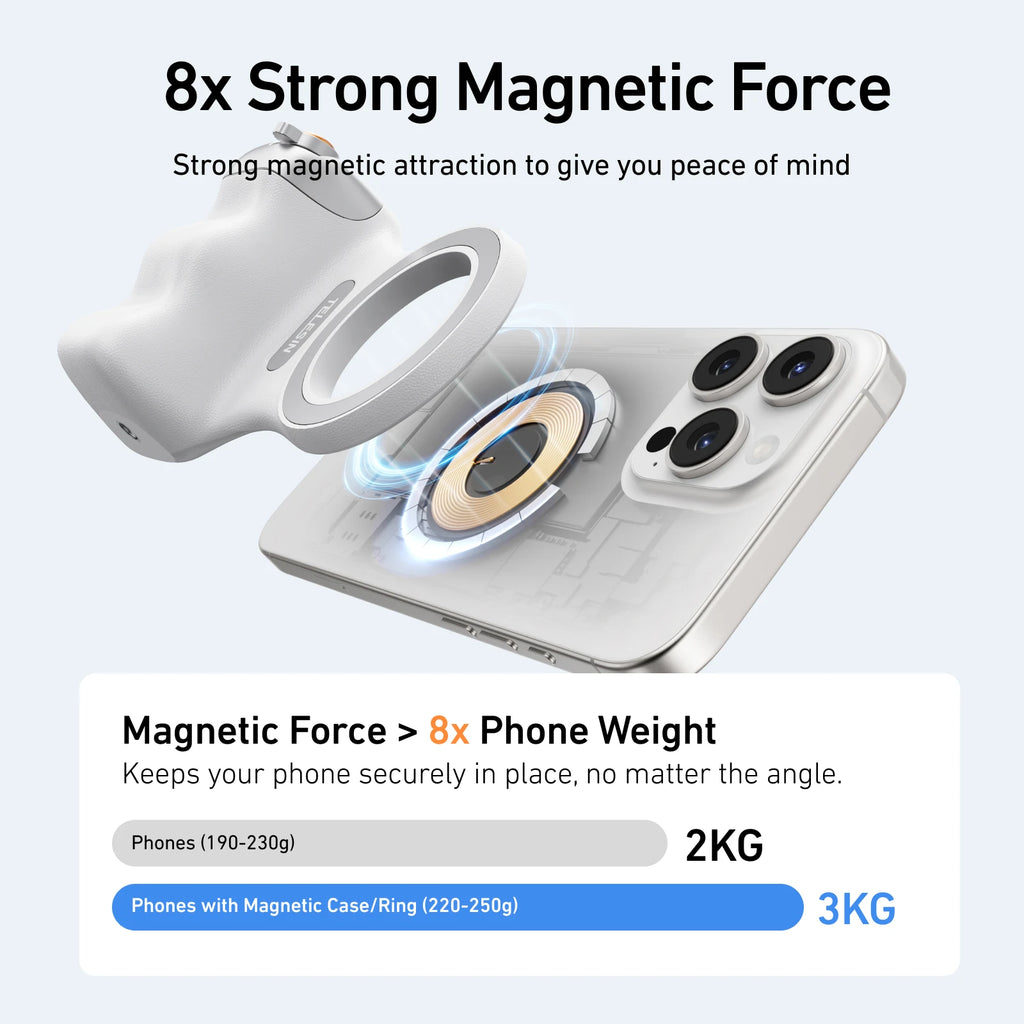 TELESIN Magnetic Smartphone Camera Grip