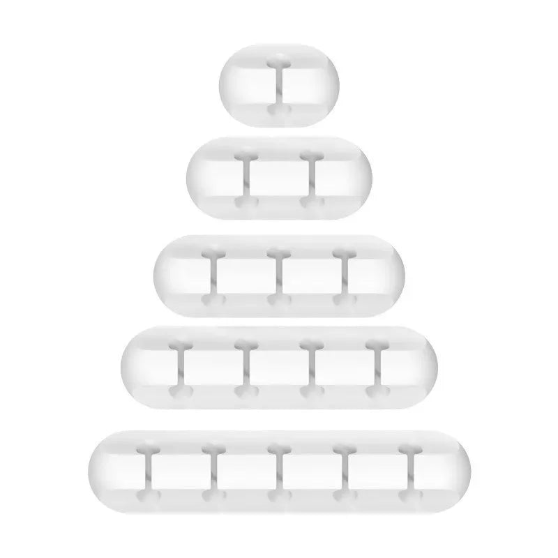 Silicone Cable organizer Management Clips