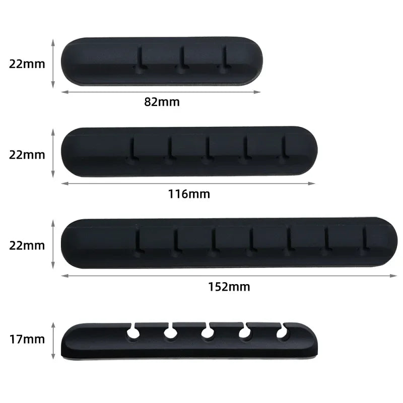 Silicone Cable organizer Management Clips