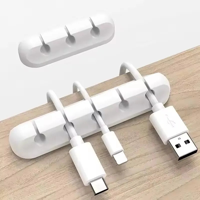 Silicone Cable organizer Management Clips
